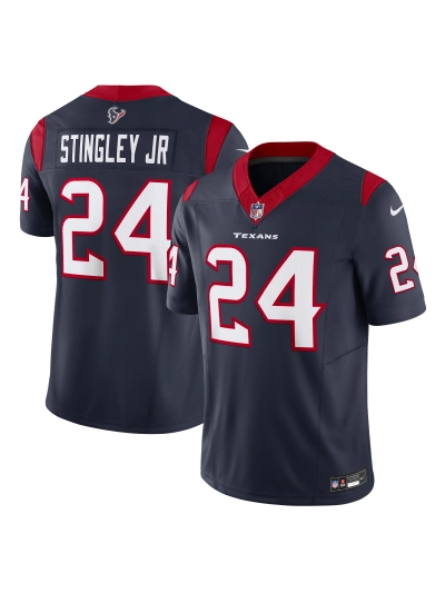 Men's Houston Texans Derek Stingley Jr. Nike Navy Vapor FUSE Limited Jersey 01