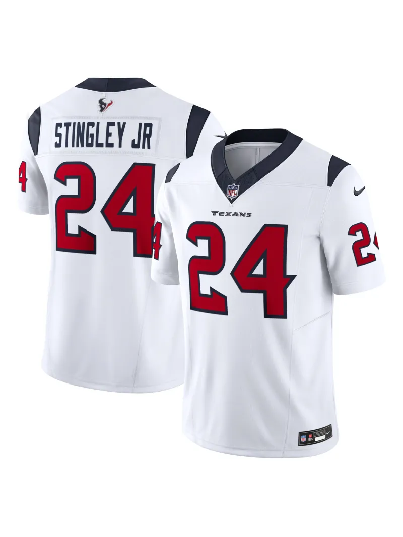 Men's Houston Texans Derek Stingley Jr. Nike White Vapor FUSE Limited Jersey