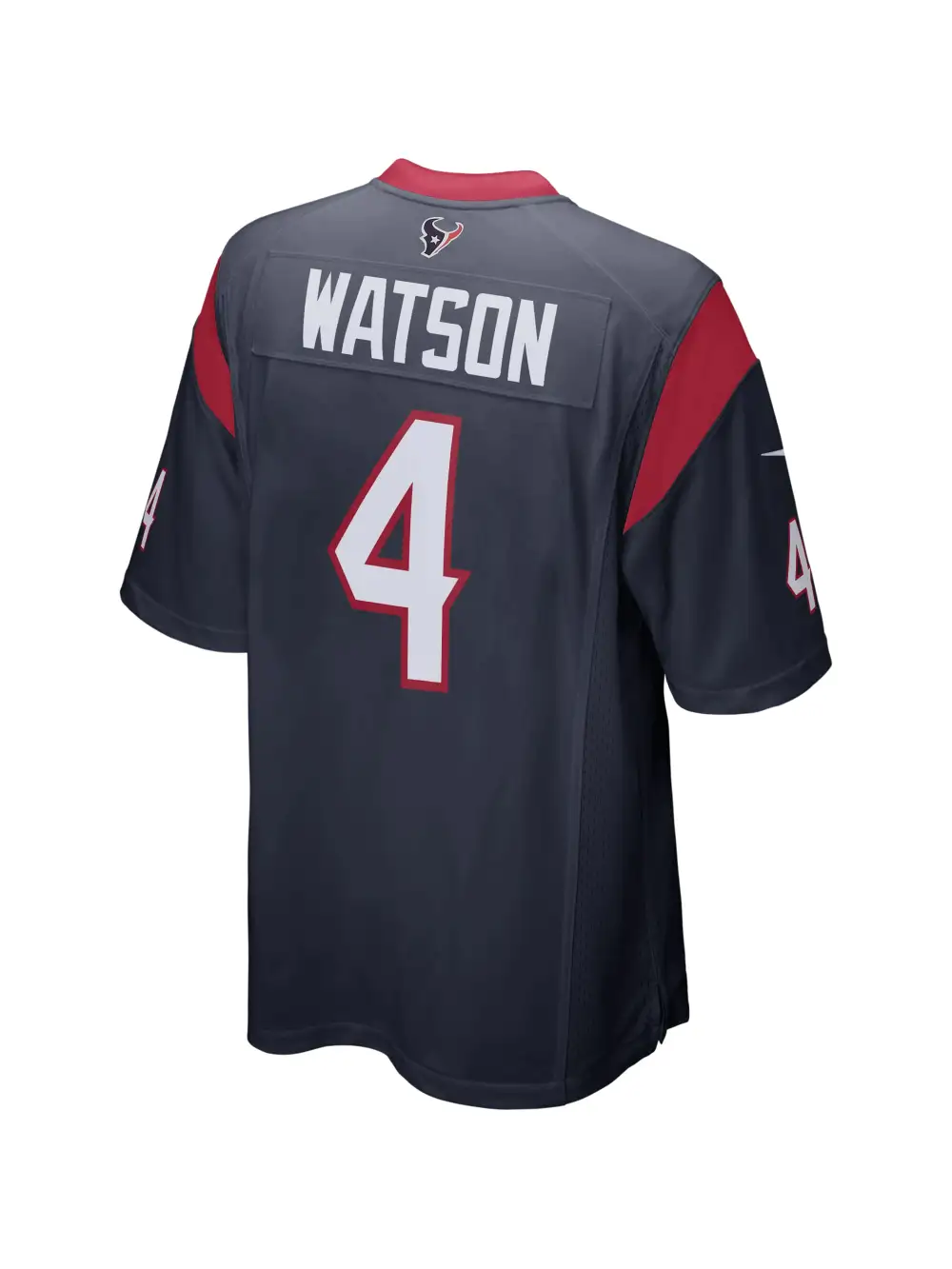 Men's Houston Texans Deshaun Watson Nike Navy Game Jersey
