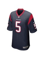 Men's Houston Texans Jalen Pitre Nike Navy Player Jersey