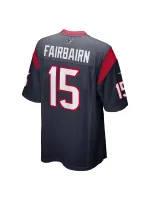 Men's Houston Texans Ka'imi Fairbairn Nike Navy Game Jersey