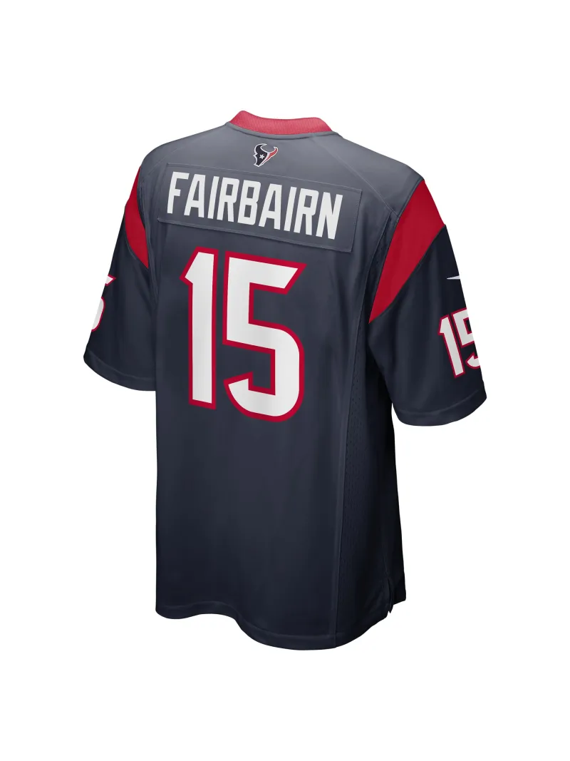 Men's Houston Texans Ka'imi Fairbairn Nike Navy Game Jersey