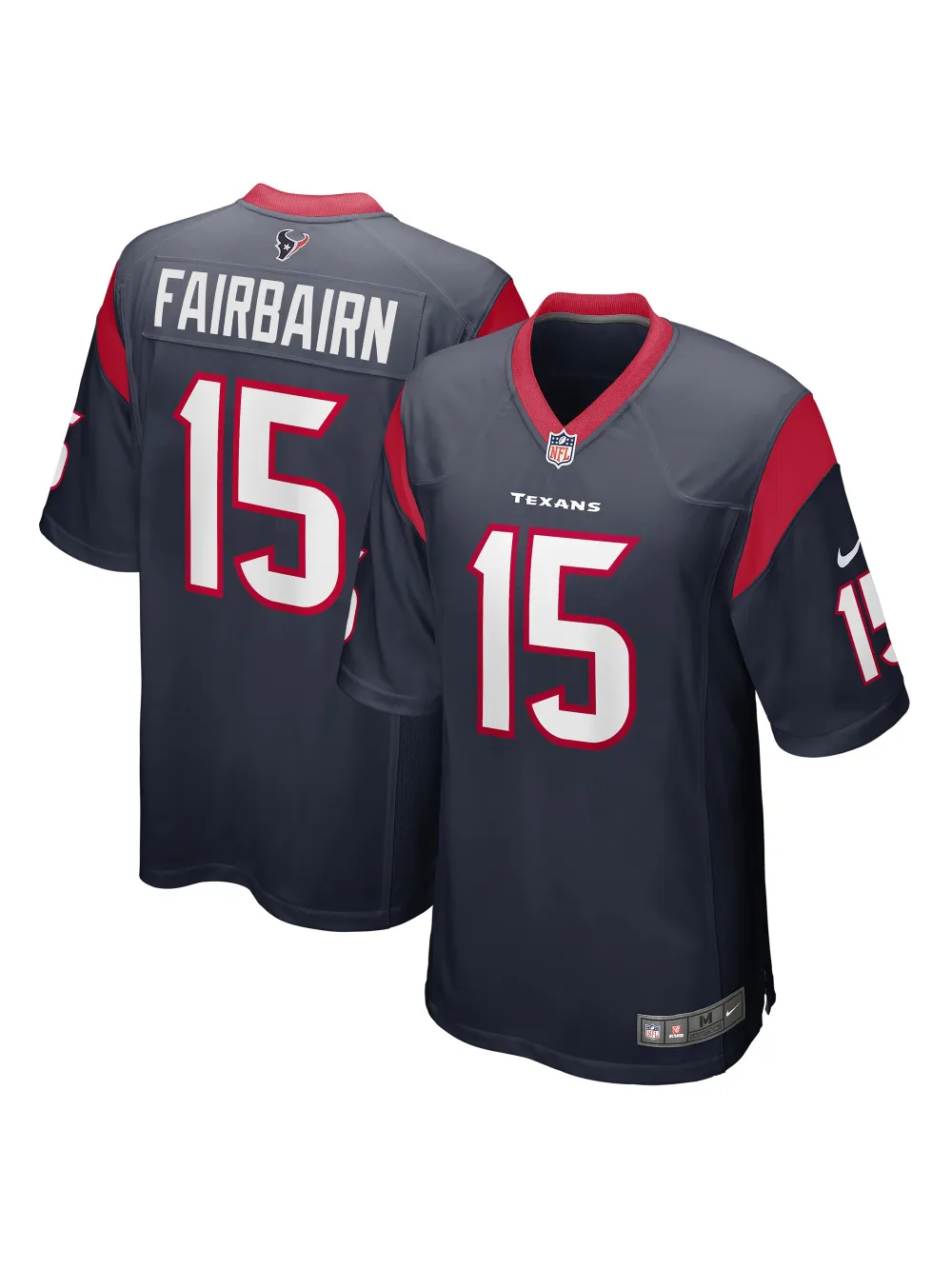 Men's Houston Texans Ka'imi Fairbairn Nike Navy Game Jersey