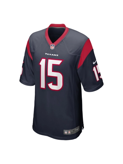 Men's Houston Texans Ka'imi Fairbairn Nike Navy Game Jersey 02