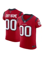 Men's Houston Texans Nike Red Alternate Vapor FUSE Elite Custom Jersey