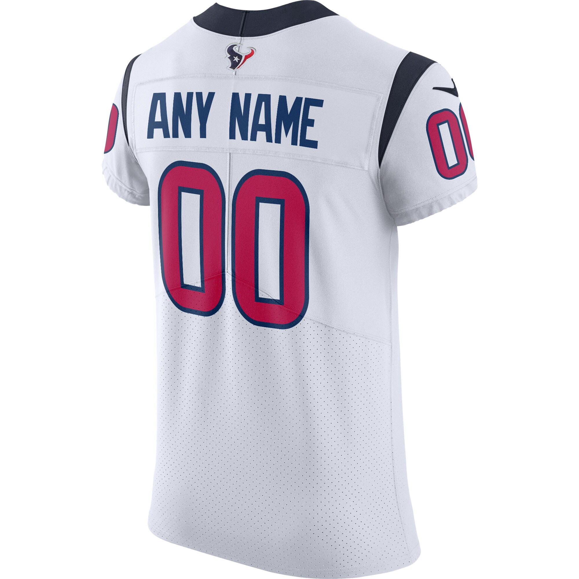 Men's Houston Texans Nike White Vapor Untouchable Custom Elite Jersey