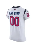 Men's Houston Texans Nike White Vapor Untouchable Custom Elite Jersey