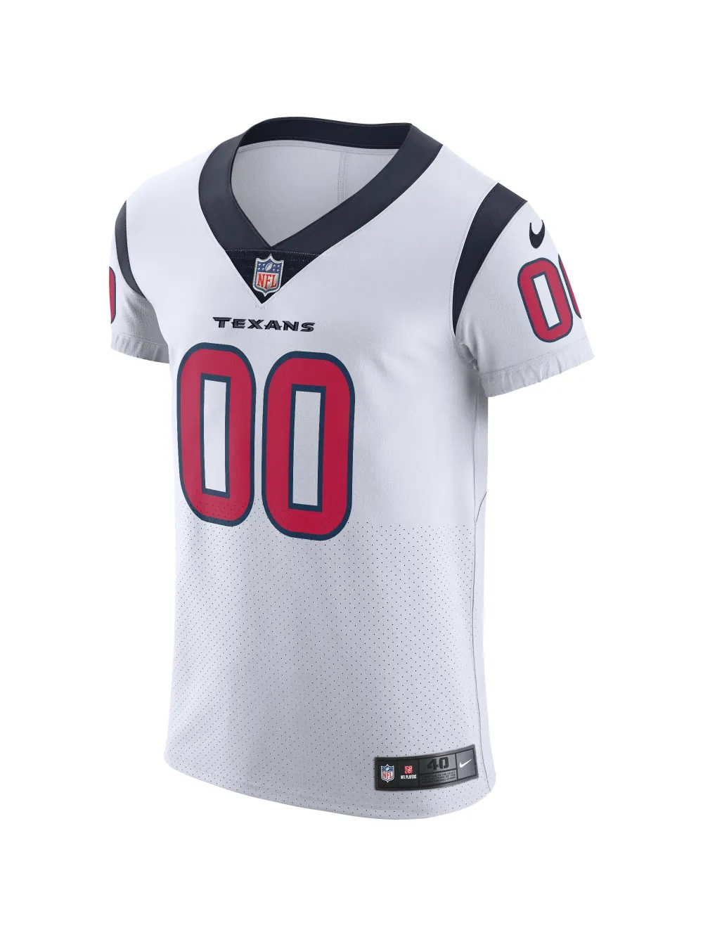 Men's Houston Texans Nike White Vapor Untouchable Custom Elite Jersey
