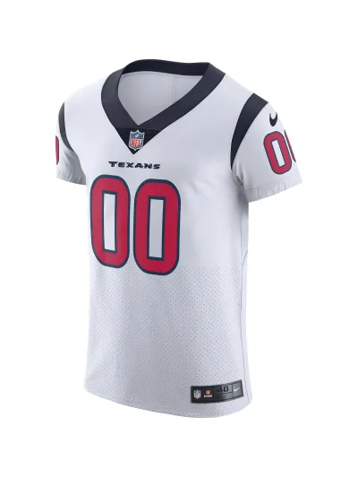 Men's Houston Texans Nike White Vapor Untouchable Custom Elite Jersey 02