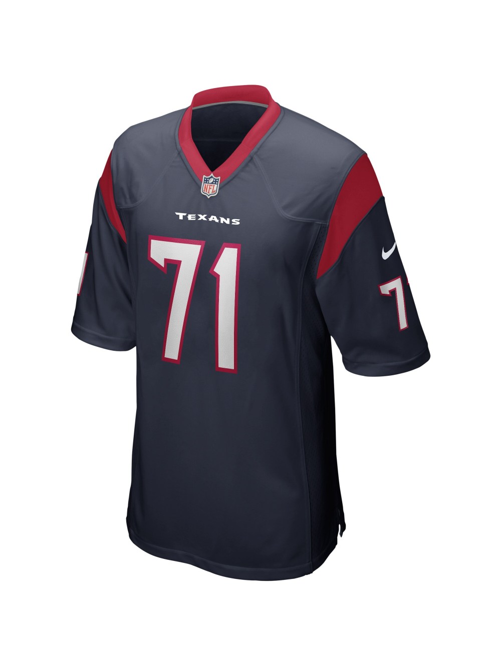 Men's Houston Texans Tytus Howard Nike Navy Game Jersey