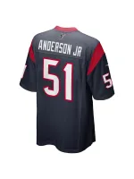 Men's Houston Texans Will Anderson Nike Navy 2023 NFL Draft First Round Game Jersey
