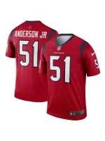 Men's Houston Texans Will Anderson Nike Red Legends Jersey