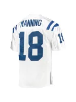 Men's Indianapolis Colts 2006 Peyton Manning Mitchell & Ness White Authentic Throwback Retired Player Jersey