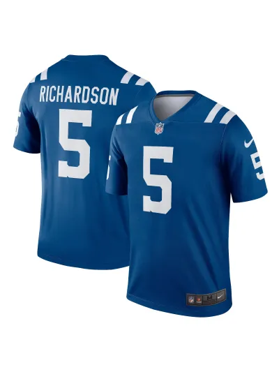 Men's Indianapolis Colts Anthony Richardson Nike Royal Legend Jersey 01