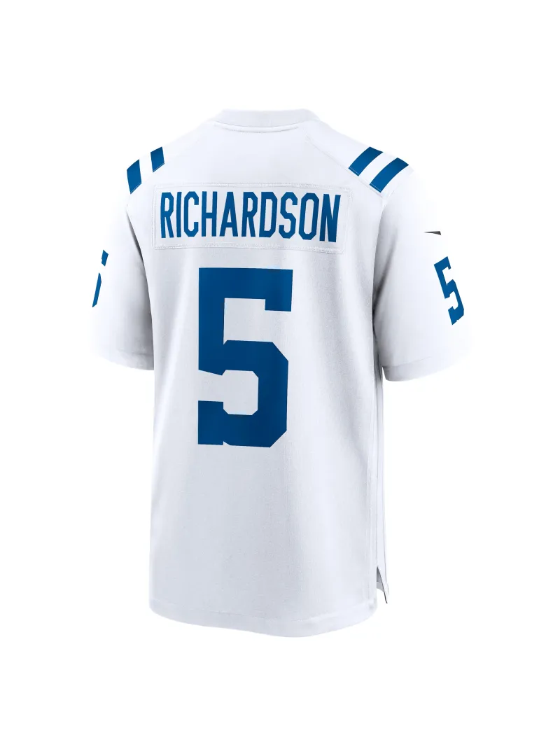 Men's Indianapolis Colts Anthony Richardson Nike White 2023 NFL Draft First Round Pick Game Jersey
