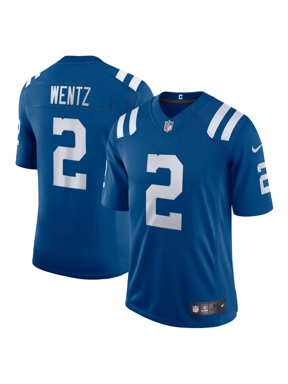 Men's Indianapolis Colts Carson Wentz Nike Royal Vapor Limited Jersey