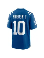 Men's Indianapolis Colts Gardner Minshew II Nike Royal Game Jersey