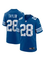 Men's Indianapolis Colts Jonathan Taylor Nike Royal Game Jersey