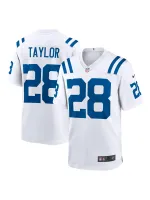 Men's Indianapolis Colts Jonathan Taylor Nike White Game Jersey