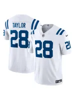 Men's Indianapolis Colts Jonathan Taylor Nike White Vapor F.U.S.E. Limited Jersey