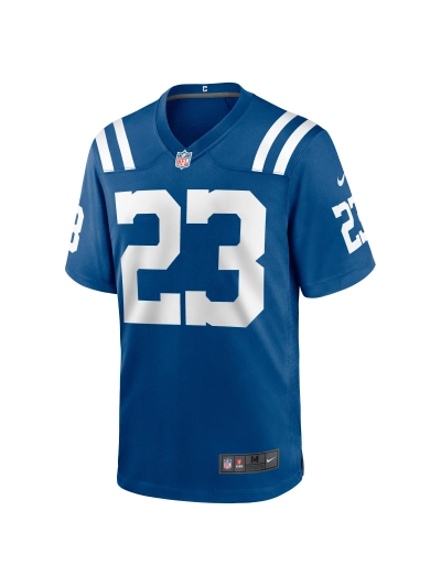 Men's Indianapolis Colts Kenny Moore II Nike Royal Game Jersey 02