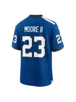 Men's Indianapolis Colts Kenny Moore II Nike Royal Indiana Nights Alternate Game Jersey