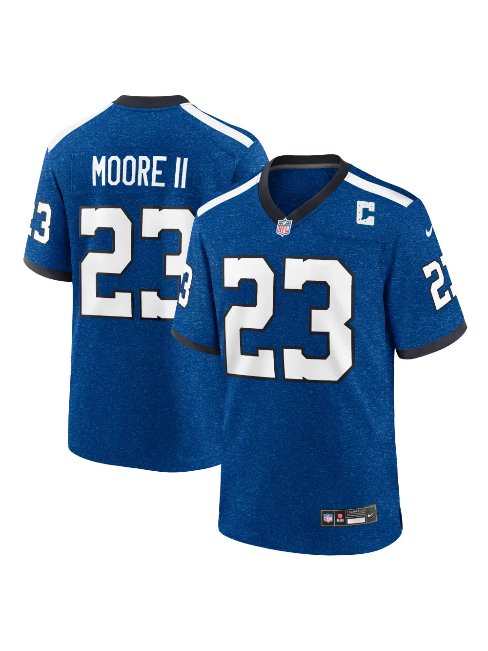 Men's Indianapolis Colts Kenny Moore II Nike Royal Indiana Nights Alternate Game Jersey