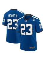 Men's Indianapolis Colts Kenny Moore II Nike Royal Indiana Nights Alternate Game Jersey
