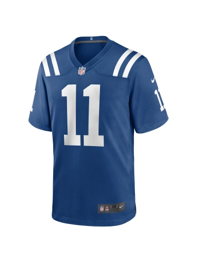 Men's Indianapolis Colts Michael Pittman Jr. Nike Royal Game Player Jersey 02
