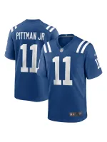 Men's Indianapolis Colts Michael Pittman Jr. Nike Royal Game Player Jersey