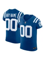 Men's Indianapolis Colts Nike Royal Vapor F.U.S.E. Elite Custom Jersey