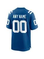 Men's Nike Indianapolis Colts Royal Custom Game Jersey