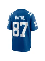 Men's Indianapolis Colts Reggie Wayne Nike Royal Retired Player Game Jersey