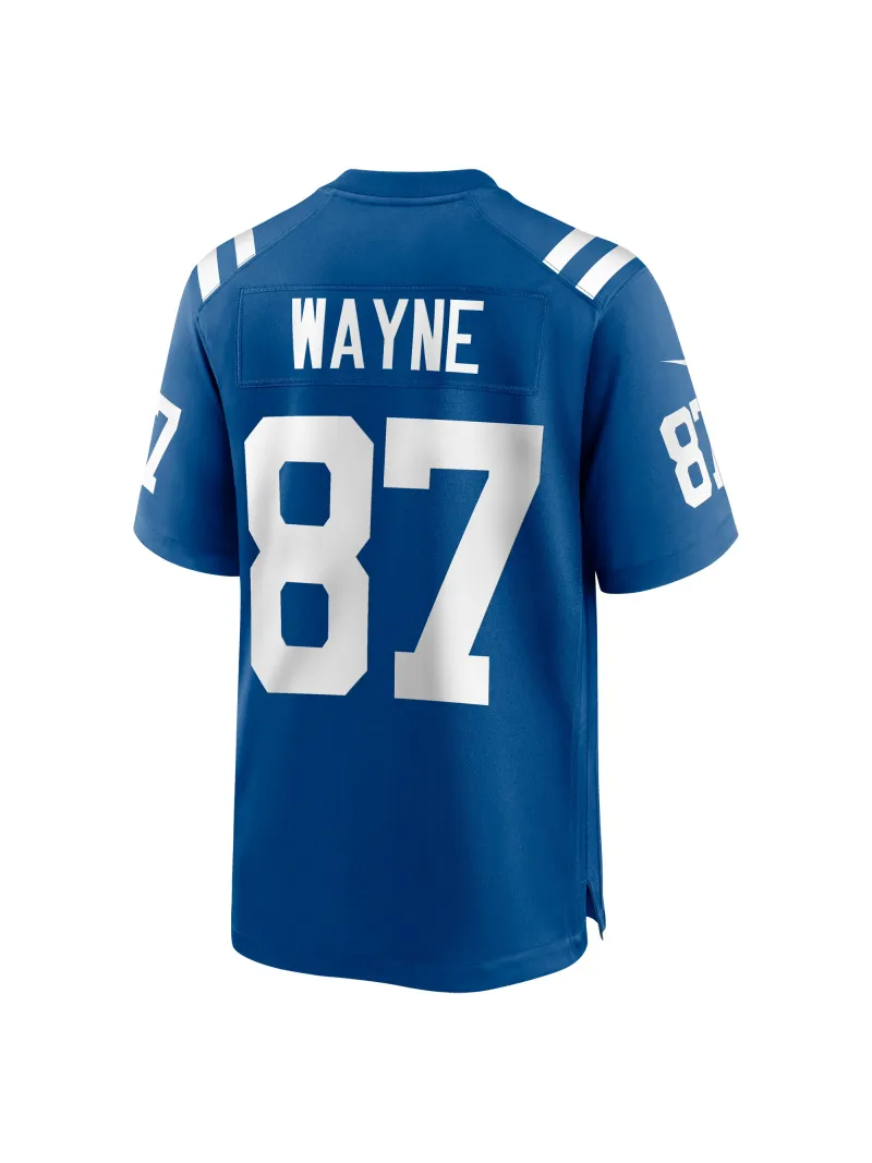 Men's Indianapolis Colts Reggie Wayne Nike Royal Retired Player Game Jersey