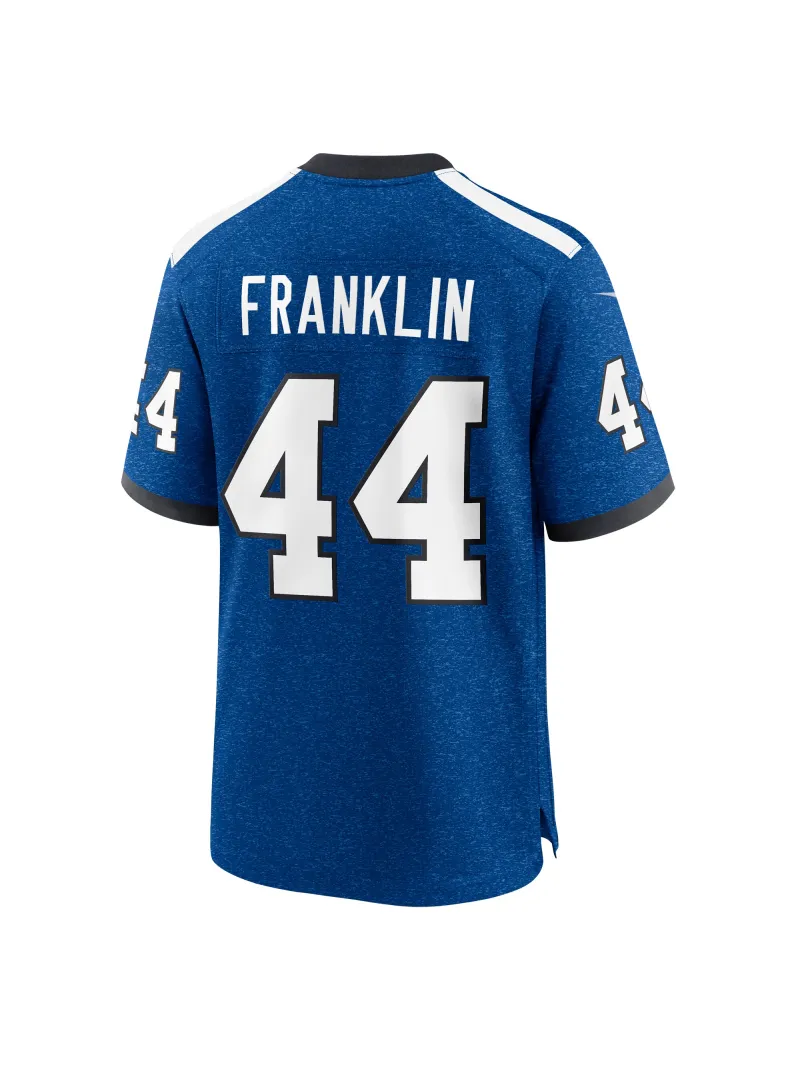 Men's Indianapolis Colts Zaire Franklin Nike Royal Indiana Nights Alternate Game Jersey