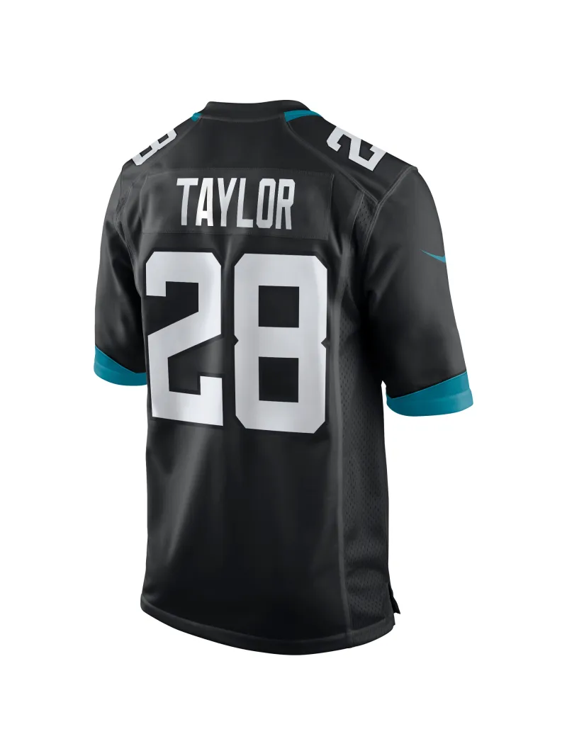 Men's Jacksonville Jaguars Fred Taylor Nike Black Game Retired Player Jersey