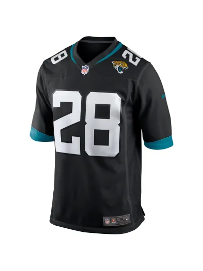 Men's Jacksonville Jaguars Fred Taylor Nike Black Game Retired Player Jersey 02