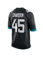 Men's Jacksonville Jaguars K'Lavon Chaisson Nike Black Game Jersey