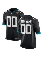 Men's Jacksonville Jaguars Nike Black Custom Game Jersey