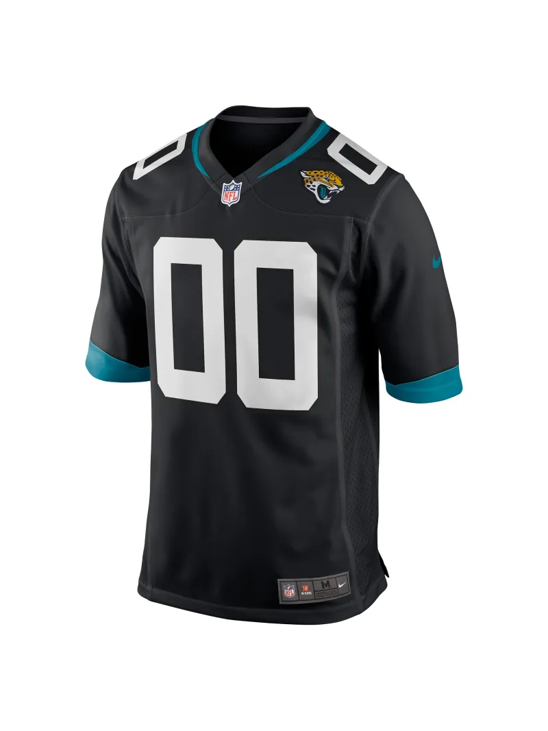 Men's Jacksonville Jaguars Nike Black Custom Game Jersey