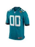 Men's Jacksonville Jaguars Nike Teal Alternate Custom Game Jersey