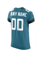 Men's Jacksonville Jaguars Nike Teal Vapor Untouchable Elite Custom Jersey