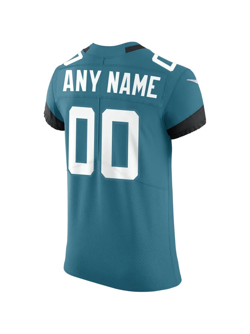 Men's Jacksonville Jaguars Nike Teal Vapor Untouchable Elite Custom Jersey