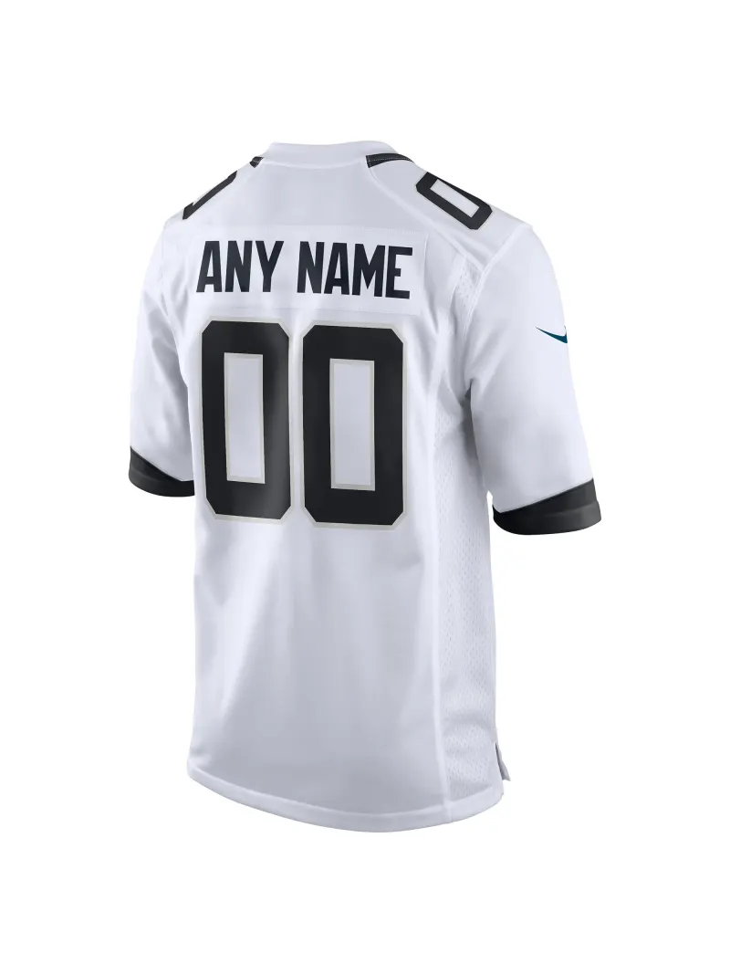 Men's Jacksonville Jaguars Nike White Custom Game Jersey