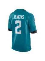 Men's Jacksonville Jaguars Rayshawn Jenkins Nike Teal Game Player Jersey