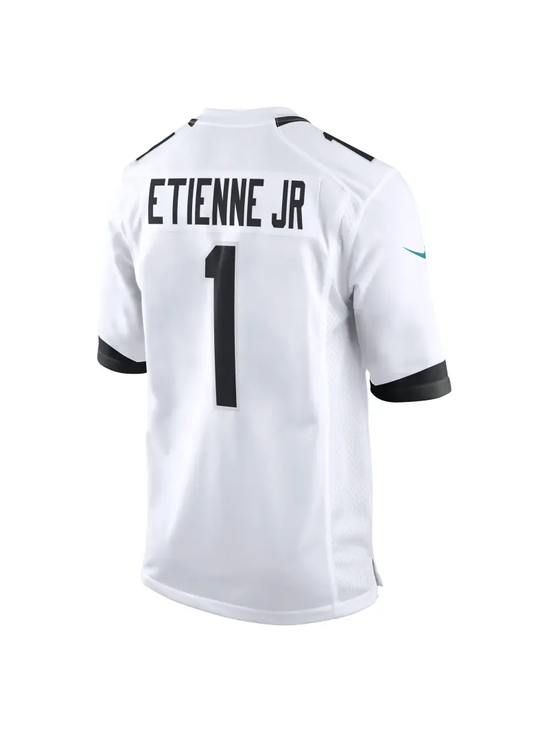 Men's Jacksonville Jaguars Travis Etienne Jr. Nike White Game Player Jersey