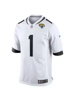 Men's Jacksonville Jaguars Travis Etienne Jr. Nike White Game Player Jersey