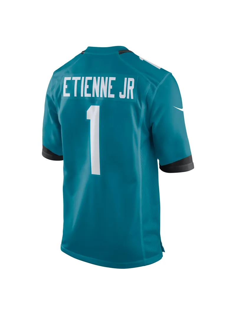 Men's Jacksonville Jaguars Travis Etienne Nike Teal Game Jersey