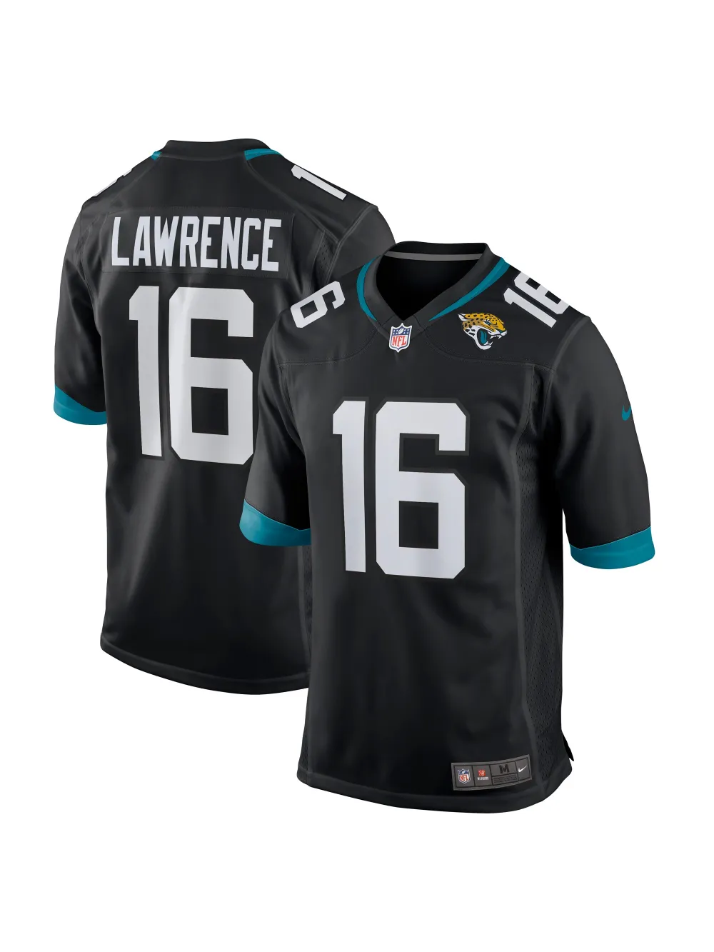 Men's Jacksonville Jaguars Trevor Lawrence Nike Black Alternate Player Game Jersey
