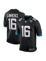 Men's Jacksonville Jaguars Trevor Lawrence Nike Black Alternate Player Game Jersey